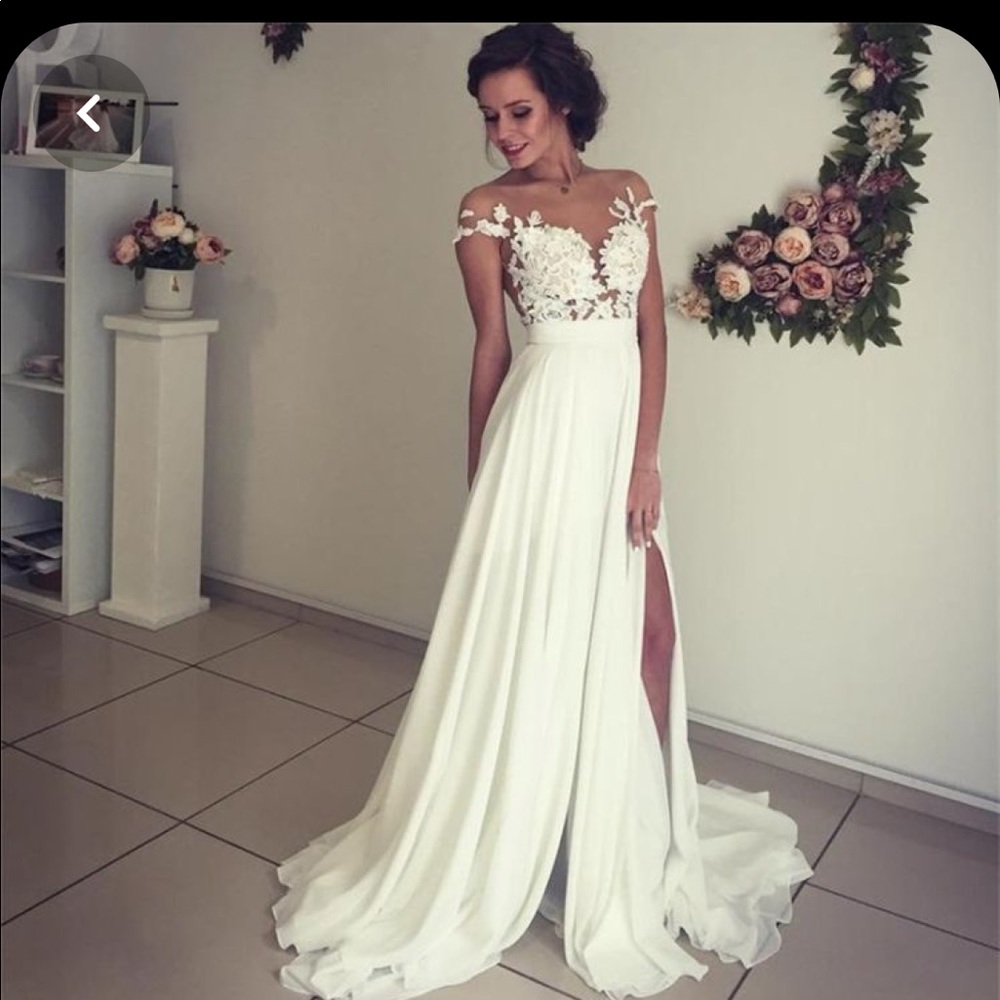 Wedding dress / rehearsal dinner dress